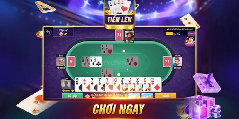 Giới thiệu loại hình game bài tiến lên đếm lá